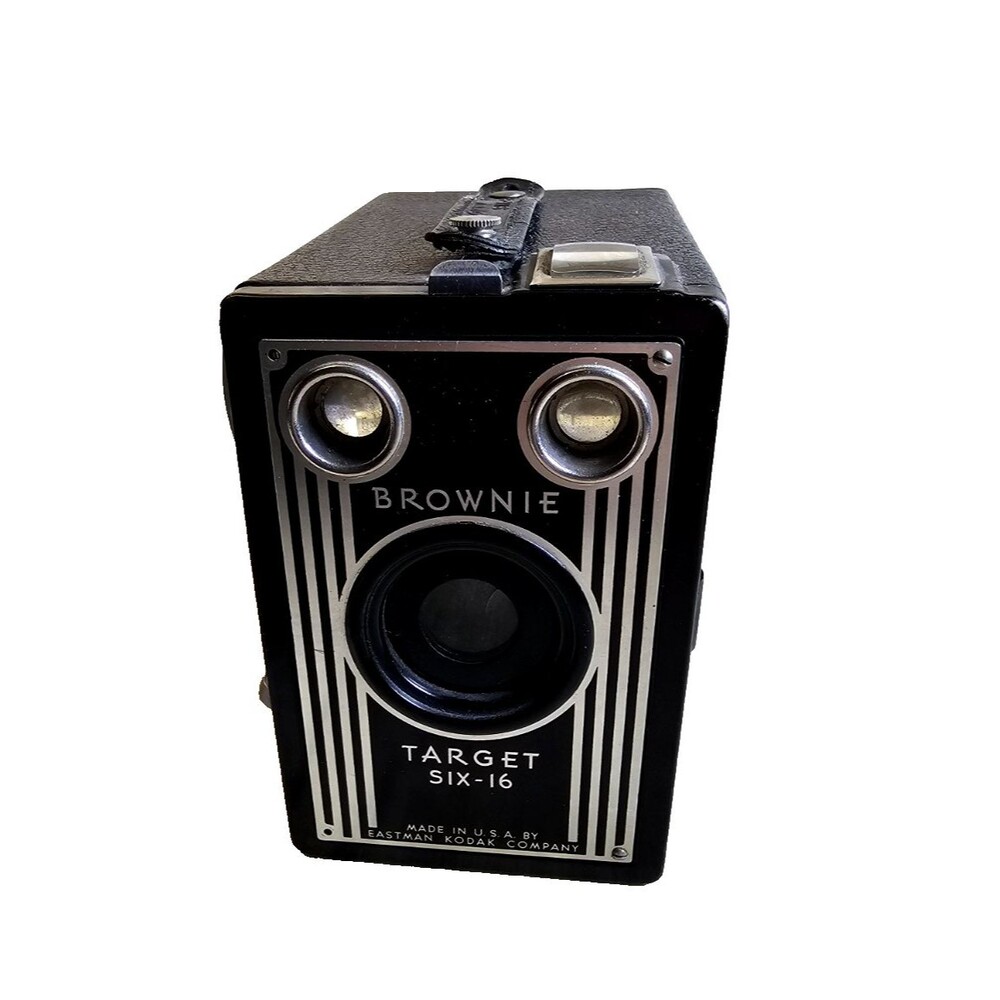 Vintage Kodak Brownie Target Six-16 Art Deco Box Camera 616 Film 1946-1951